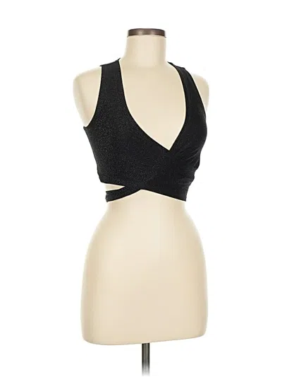 Pre-owned Shein Tank Top Black Halter Neckline Tops