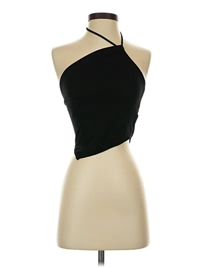Pre-owned Shein Tank Top Black Halter Neckline Tops