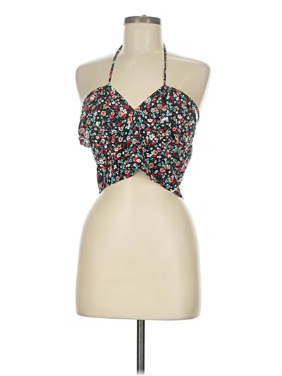 Pre-owned Shein Tank Top Black Halter Neckline Tops