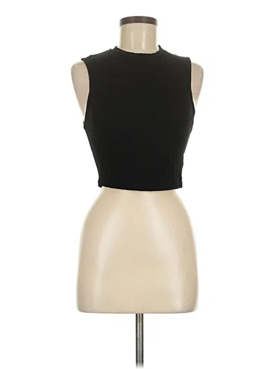 Pre-owned Shein Tank Top Black Halter Neckline Tops