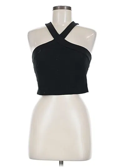 Pre-owned Shein Tank Top Black Halter Neckline Tops