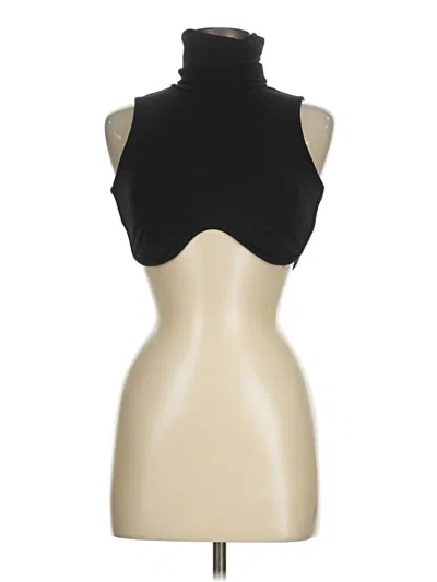 Pre-owned Shein Tank Top Black Halter Neckline Tops
