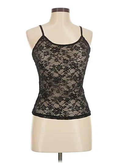 Pre-owned Shein Tank Top Black Halter Neckline Tops