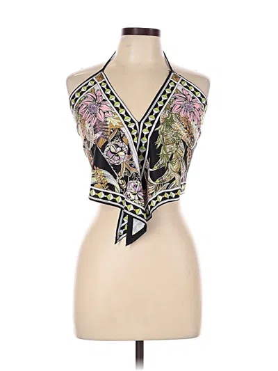 Pre-owned Shein Tank Top Black Halter Neckline Tops