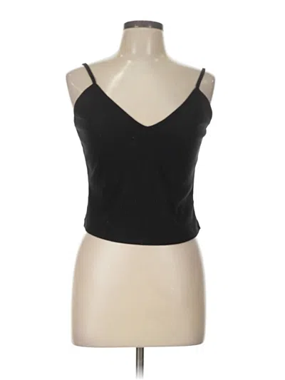 Pre-owned Shein Tank Top Black Halter Neckline Tops