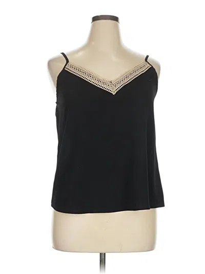 Pre-owned Shein Tank Top Black Halter Neckline Tops