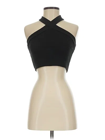 Pre-owned Shein Tank Top Black Halter Neckline Tops