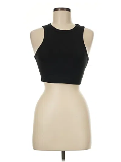 Pre-owned Shein Tank Top Black Halter Neckline Tops