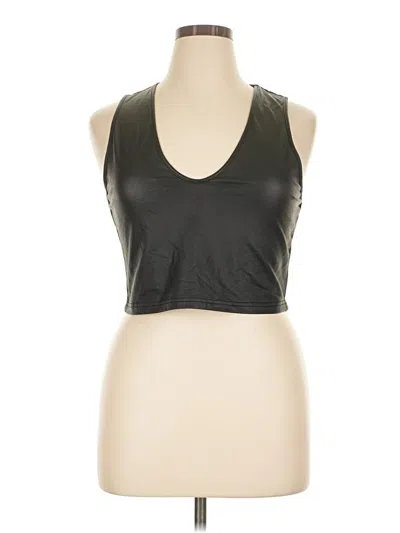 Pre-owned Shein Tank Top Black Halter Neckline Tops