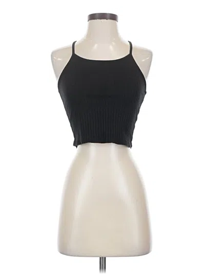 Pre-owned Shein Tank Top Black Halter Neckline Tops