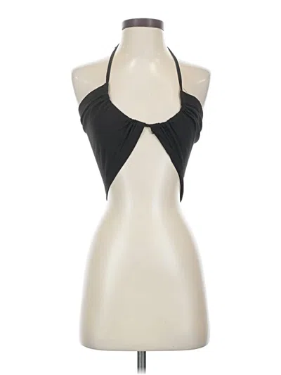Pre-owned Shein Tank Top Black Halter Neckline Tops