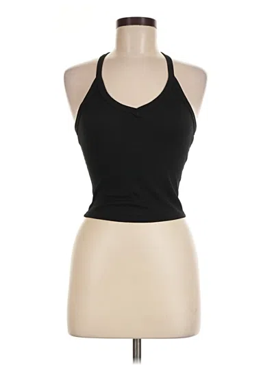 Pre-owned Shein Tank Top Black Halter Neckline Tops