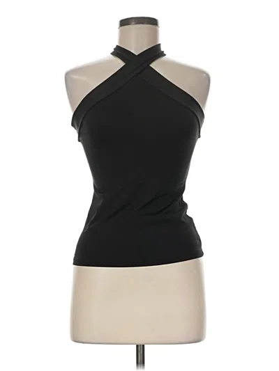 Pre-owned Shein Tank Top Black Halter Neckline Tops