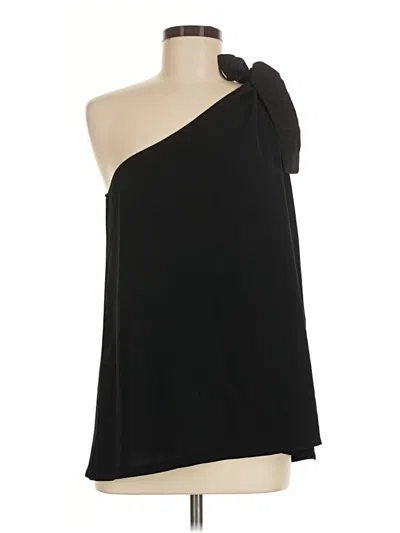 Pre-owned Shein Tank Top Black One Shoulder Neckline Tops