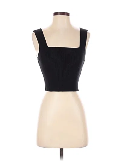 Pre-owned Shein Tank Top Black Square Neckline Tops