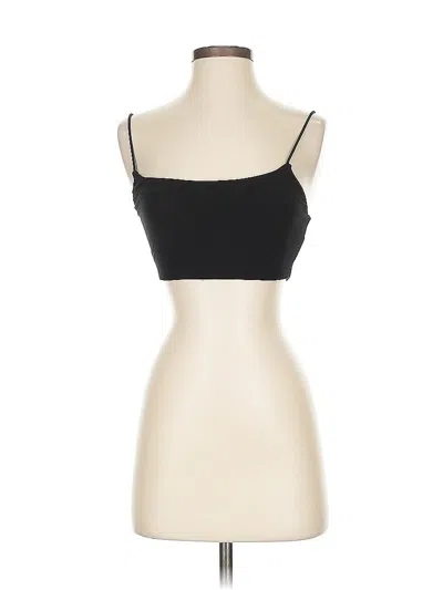 Pre-owned Shein Tank Top Black Strapless Neckline Tops