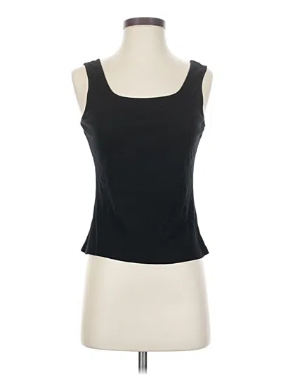 Pre-owned Shein Tank Top Black Strapless Neckline Tops