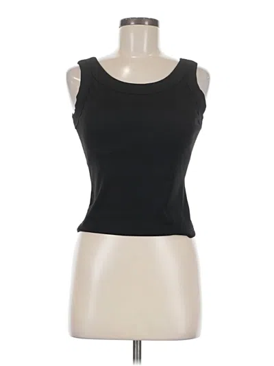 Pre-owned Shein Tank Top Black Strapless Neckline Tops