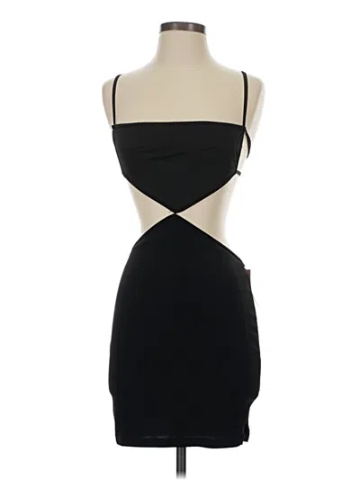 Pre-owned Shein Tank Top Black Strapless Neckline Tops