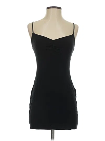 Pre-owned Shein Tank Top Black Strapless Neckline Tops