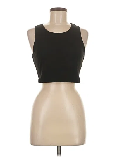 Pre-owned Shein Tank Top Black Strapless Neckline Tops