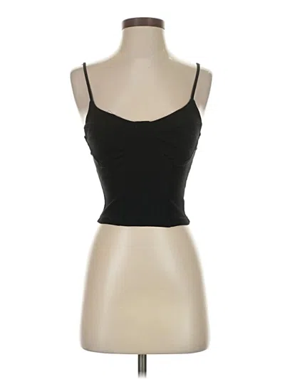Pre-owned Shein Tank Top Black Strapless Neckline Tops