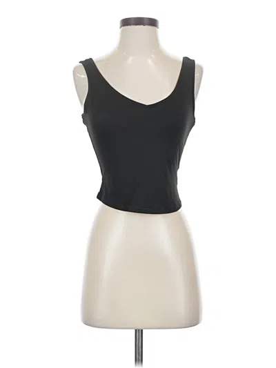 Pre-owned Shein Tank Top Black Strapless Neckline Tops