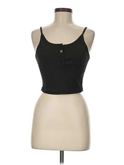 Pre-owned Shein Tank Top Black Strapless Neckline Tops