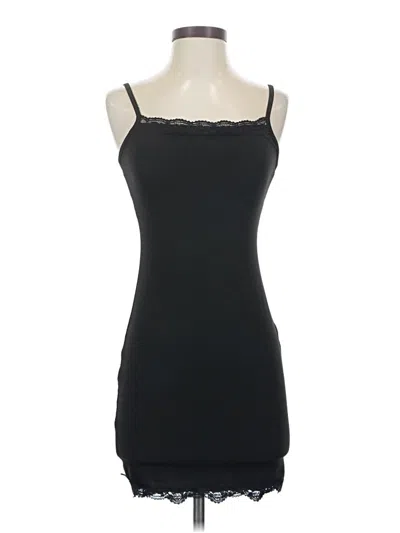 Pre-owned Shein Tank Top Black Strapless Neckline Tops