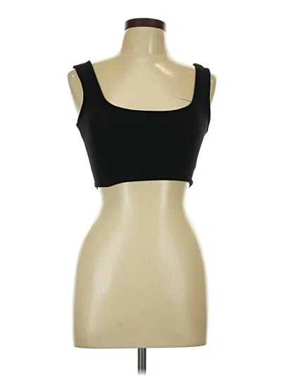 Pre-owned Shein Tank Top Black Strapless Neckline Tops