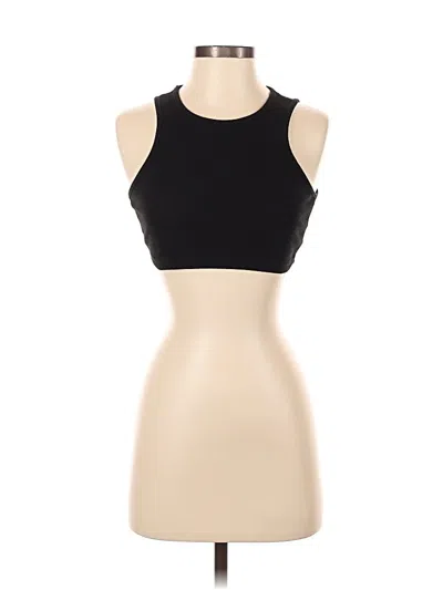 Pre-owned Shein Tank Top Black Strapless Neckline Tops