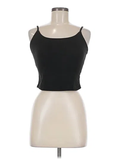 Pre-owned Shein Tank Top Black Strapless Neckline Tops