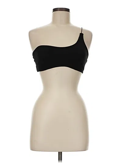 Pre-owned Shein Tank Top Black Strapless Neckline Tops
