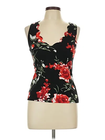 Pre-owned Shein Tank Top Black Strapless Neckline Tops