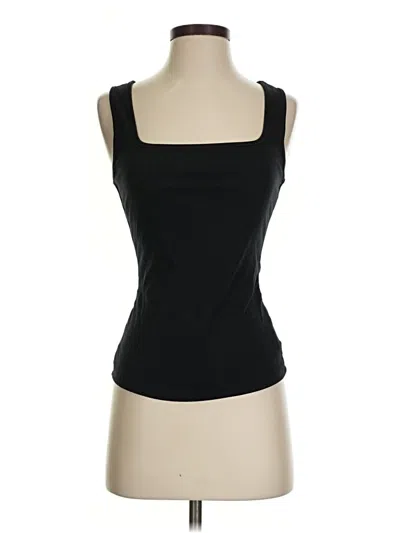 Pre-owned Shein Tank Top Black Strapless Neckline Tops