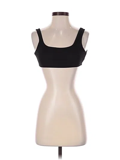 Pre-owned Shein Tank Top Black Strapless Neckline Tops