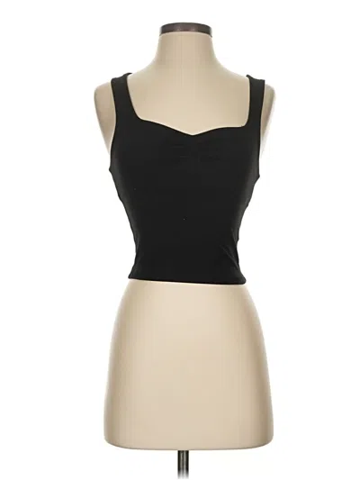 Pre-owned Shein Tank Top Black Strapless Neckline Tops