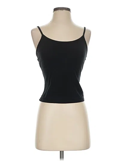 Pre-owned Shein Tank Top Black Strapless Neckline Tops