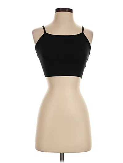 Pre-owned Shein Tank Top Black Strapless Neckline Tops