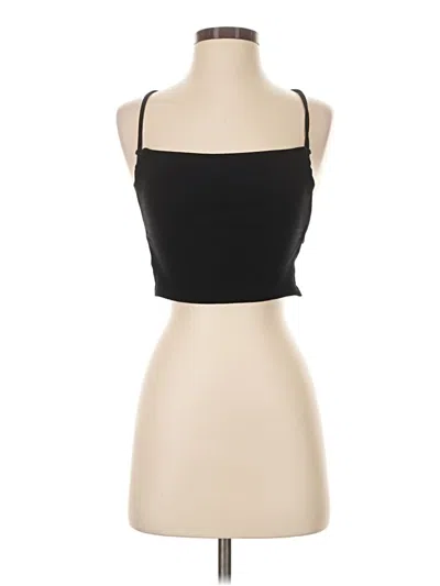 Pre-owned Shein Tank Top Black Strapless Neckline Tops