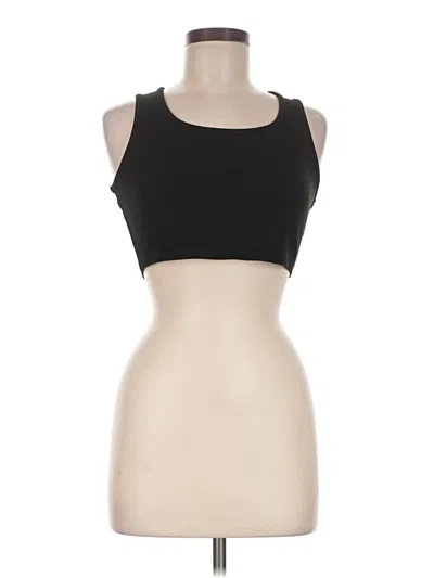 Pre-owned Shein Tank Top Black Strapless Neckline Tops