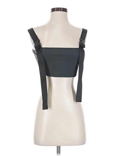 Pre-owned Shein Tank Top Black Strapless Neckline Tops
