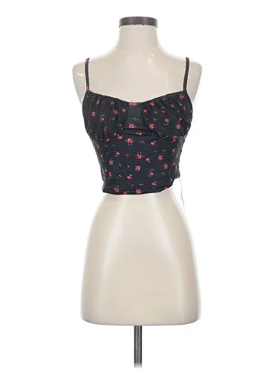Pre-owned Shein Tank Top Black Sweetheart Neckline Tops