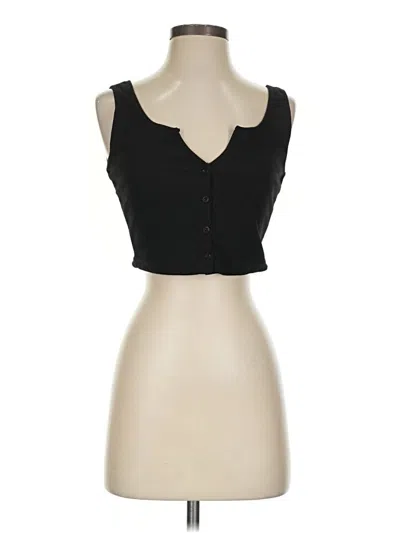 Pre-owned Shein Tank Top Black Sweetheart Neckline Tops
