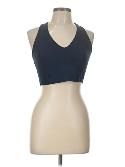 Pre-owned Shein Tank Top Blue Halter Neckline Tops