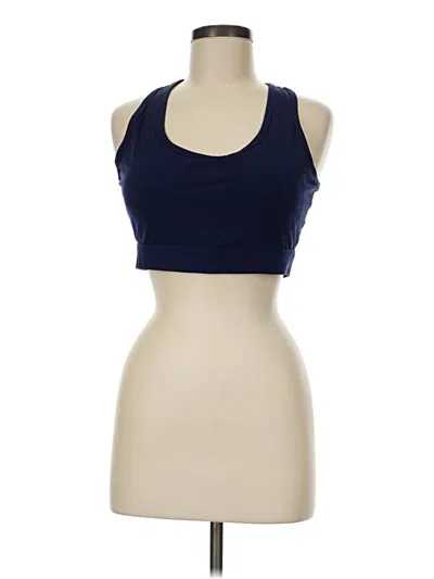 Pre-owned Shein Tank Top Blue Halter Neckline Tops