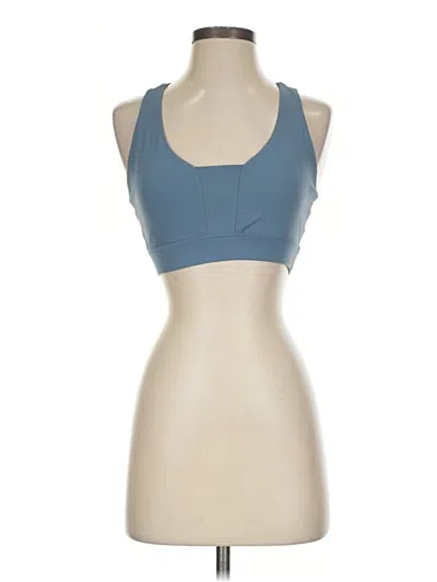 Pre-owned Shein Tank Top Blue Halter Neckline Tops