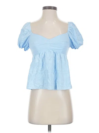 Pre-owned Shein Tank Top Blue Sweetheart Neckline Tops