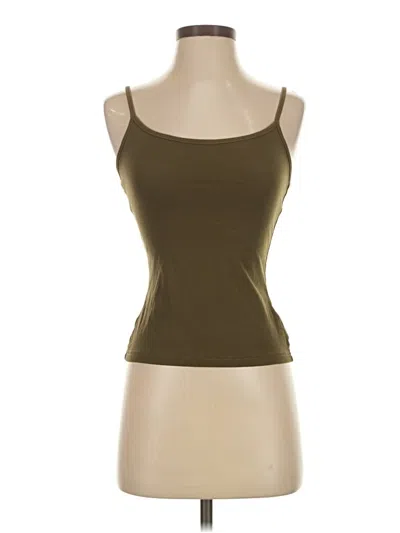Pre-owned Shein Tank Top Brown Strapless Neckline Tops