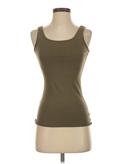 Pre-owned Shein Tank Top Brown Strapless Neckline Tops